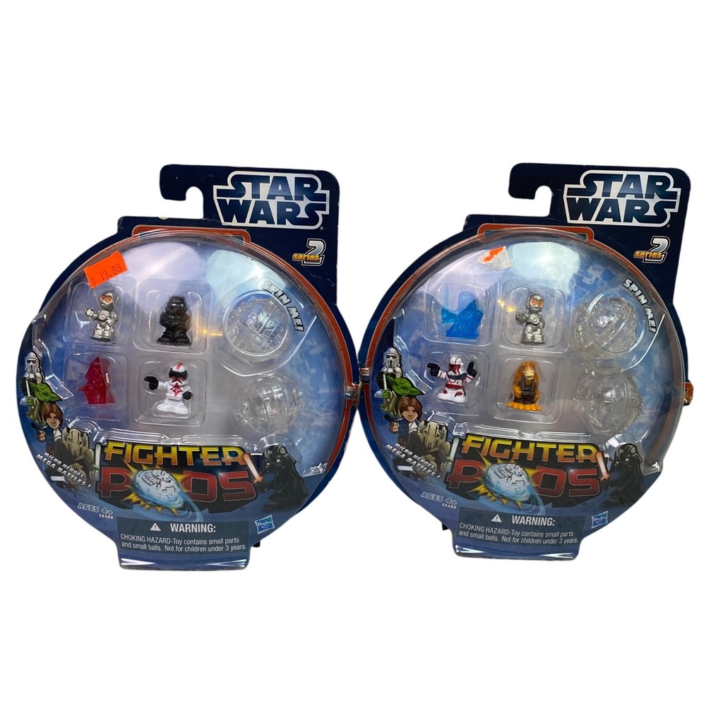 2 Star Wars Fighter Pods‎ Series 2 Micro Heroes Mega Battles Toy Figures New